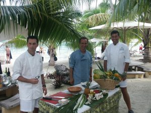 Daniel Daoulas participe à une émission culinaire américaine à TAHITI